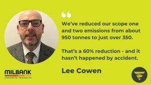 Made in Essex Milbank Concrete Lee Cowen Paving the Way to Net Zero