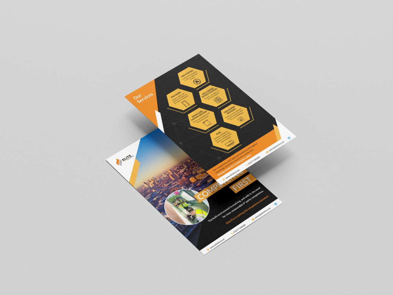 Elite Fire Solutions 2 pager service overview