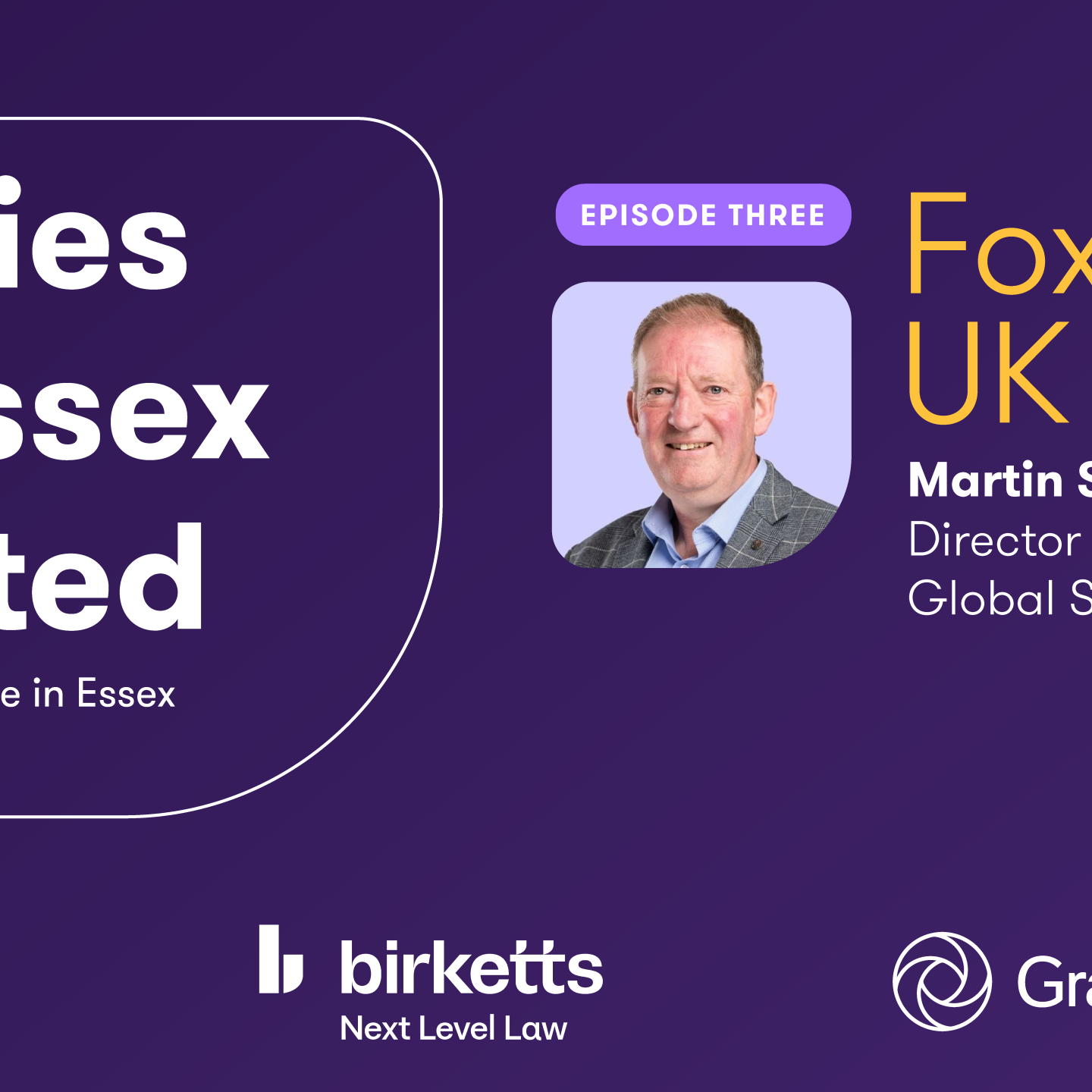 Stories of Essex - Video & podcast series - Martin Series Foxway
