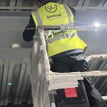 Sales-focused landing page and PDF for Sentinel Contracting laser cleaning service