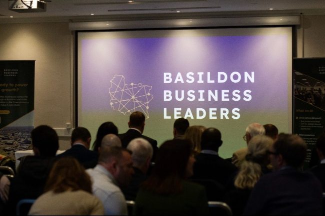 Audience listening to Basildon Business Leaders at breakfast briefing at Buzz Bingo Basildon Audience listening to Basildon Business Leaders at breakfast briefing at Buzz Bingo Basildon