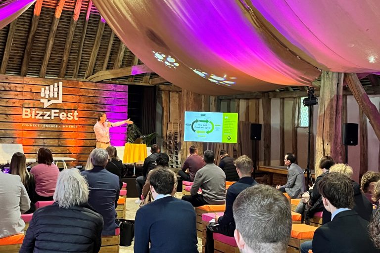 Richard speaking: Richard Willis, co-founder of Attract & Engage, presenting ‘Stop Marketing, Start Being Chosen’ at BizzFest 2.0 Richard speaking: Richard Willis, co-founder of Attract & Engage, presenting 'Stop Marketing, Start Being Chosen' at BizzFest 2.0